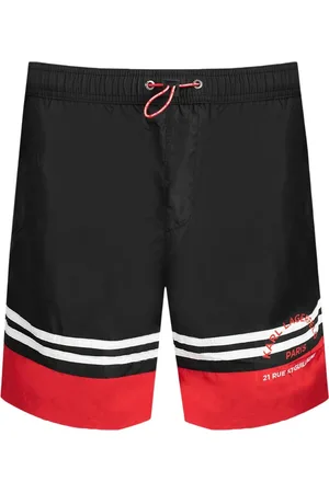 Karl Lagerfeld Badetøj, Herre, Sort, S, Badeshorts med justerbar linning