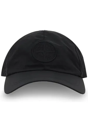 Stone Island Tilbehør, Herre, Sort, M, Polyester, Logo Cap