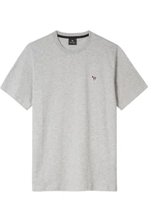 Paul Smith Top, Herre, Grå, 3XL, Uld, Stilfuld T-shirt