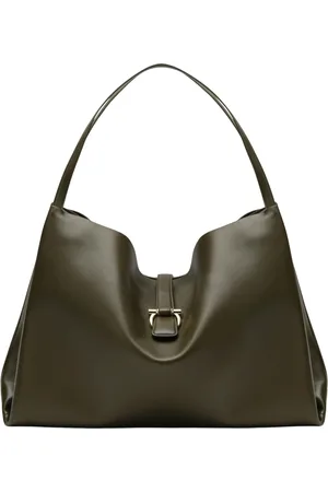 Salvatore Ferragamo Taske, Dame, Grøn, ONE SIZE, Stor Tote Bag