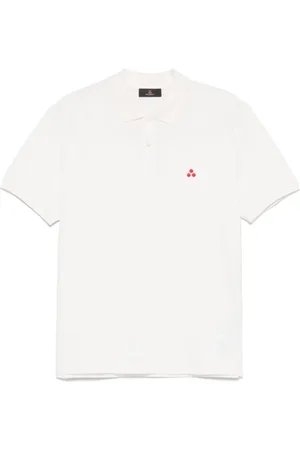 Peuterey Top, Herre, Hvid, XL, Bomuld, Zeno 02 Polo Shirt