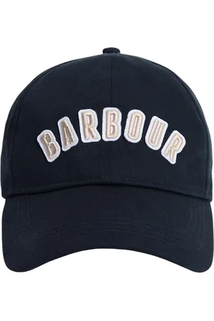 Barbour Tilbehør, Herre, Blå, ONE SIZE, Bomuld, Blå Bomuldsskærmkasket Campbell