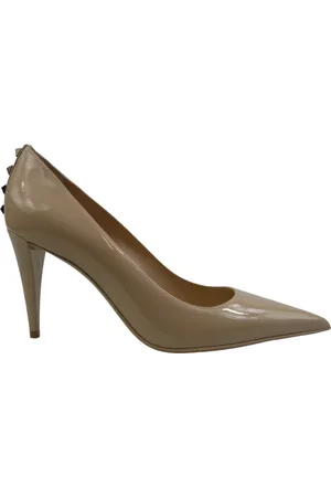 VALENTINO GARAVANI Sko, Dame, Brun, 38 EU, Læder, Rockstud Pumps