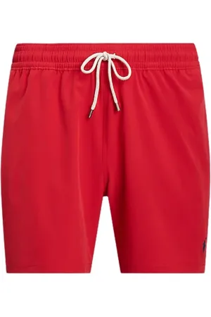 Ralph Lauren Badetøj, Herre, Rød, XL, Polyester, Badetøj