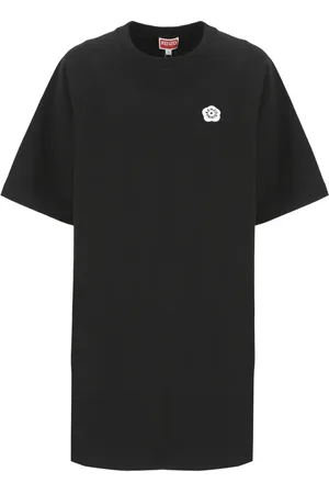 Kenzo Kjole, Dame, Sort, S, Bomuld, Boke Flower 2.0 Kjole