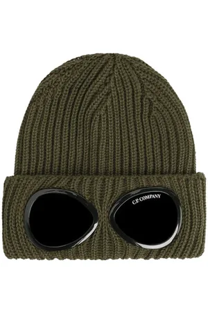 C.P. Company Tilbehør, Herre, Grøn, ONE SIZE, Uld, Urban Flair Merino Uld Beanie