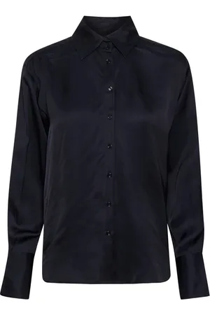 INWEAR Bluser & Skjorter, Dame, Sort, 3XL, PaulineIW Skjorte Bluse