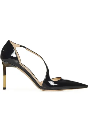 Tom Ford Sko, Dame, Sort, 38 EU, Uld, Sort Slip-On Stiletter