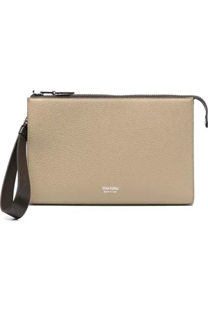 Tom Ford Taske, Herre, Brun, ONE SIZE, Læder, Portfolio Taske