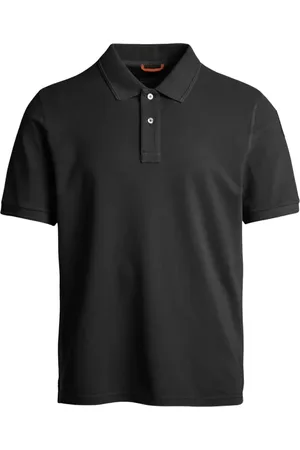 Parajumpers Top, Herre, Sort, S, Bomuld, Sort poloshirt