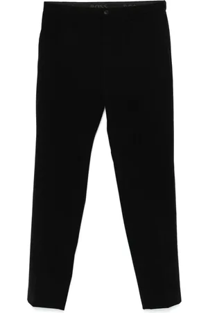 HUGO BOSS Bukser, Herre, Sort, XL, Polyester, Slim-fit Cordfløjlsbukser med lommer