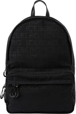 Iceberg Taske, Herre, Sort, ONE SIZE, Rygsæk med logo