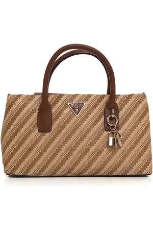 Guess Taske, Dame, , ONE SIZE, Uld, Raffia Skuldertaske med Multifunktionslommer