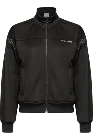 Pinko Jakke, Dame, Sort, XS, Uld, Teknisk Bomber Jakke