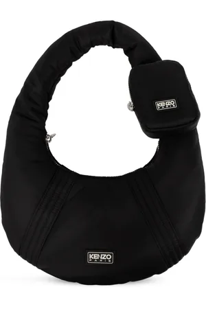 Kenzo Taske, Dame, Sort, ONE SIZE, Uld, Skuldertaske