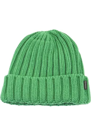 Woolrich Tilbehør, Herre, Grøn, M, Uld, Strikket Hue