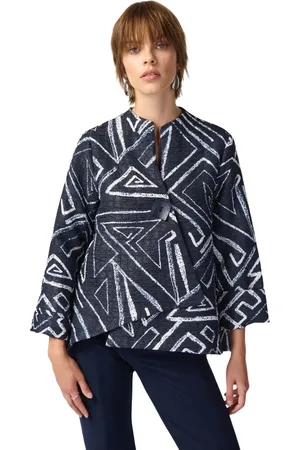 Joseph Ribkoff Jakke, Dame, Flerfarvet, 3XL, Uld, Stilfuld let jakke