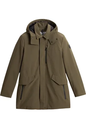 Woolrich Jakke, Herre, Grøn, M, Uld, Urban Tech Softshell Coat