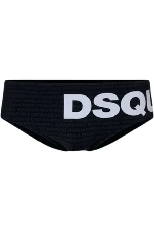 Dsquared2 Badetøj, Herre, Sort, XL, Sort Hav Brief Badetøj
