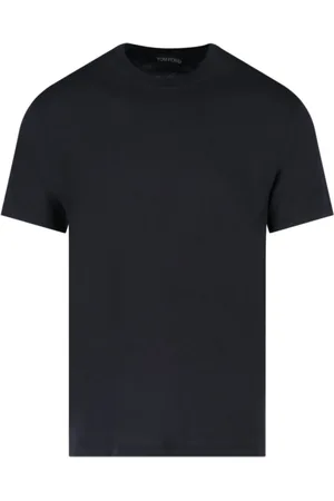 Tom Ford Top, Herre, Sort, L, Bomuld, Basic T-shirt