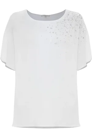 Kocca Bluser & Skjorter, Dame, Hvid, XS, Uld, Stilfuld Bluse