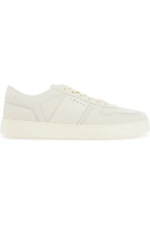 Hogan Sko, Herre, Grå, 43 EU, Læder, Farveblok Læder Sneakers
