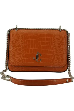 Jimmy Choo Taske, Dame, , ONE SIZE, Uld, Croc Embossed Læder Skuldertaske