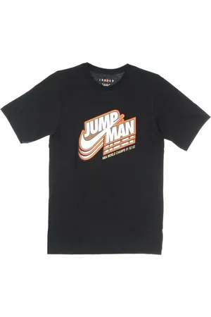 Jordan Top, Herre, Sort, L, Bomuld, Jumpman Gfx Tee