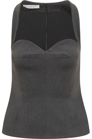 Serafini Top, Dame, Grå, XS, Ærmeløs top