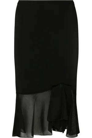 Tom Ford Nederdel, Dame, Sort, M, Midi Nederdel