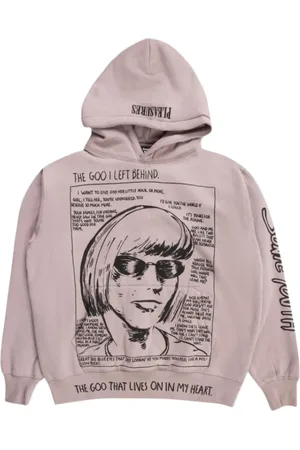 Pleasures Sweathshirts & Hoodies, Herre, Lyserød, S, Sonic Youth Goo Hoodie Lilla