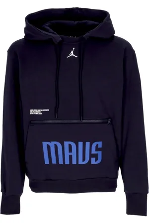Jordan Sweathshirts & Hoodies, Herre, Blå, S, Bomuld, Courtside Statement Edition Fleece Hættetrøje