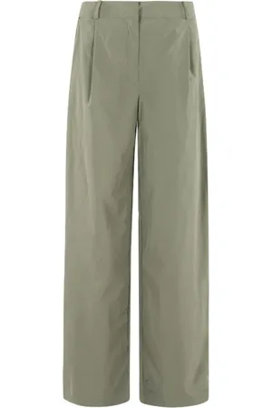 K-Way Bukser, Dame, Grøn, S, Nylon, Militærstil Grønne Bukser