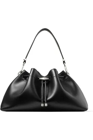 Jimmy Choo Taske, Dame, Sort, ONE SIZE, Uld, Sort Kalveskind Skuldertaske
