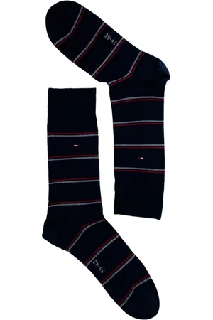 Tommy Hilfiger Undertøj, Herre, Blå, S, Bomuld, Crew Socks 3-pak