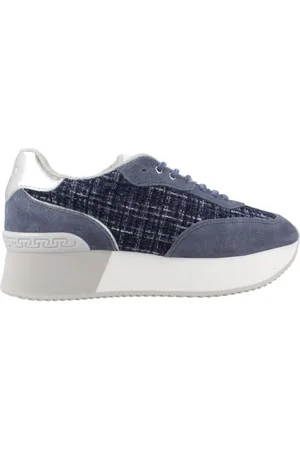 Liu Jo Sko, Dame, Blå, 40 EU, Uld, Dreamy Sneakers