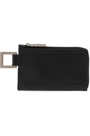 Jacquemus Tilbehør, Herre, Sort, ONE SIZE, Læder, Le Porte-Zippé Cuerda kortholder