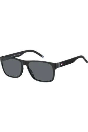 Tommy Hilfiger Tilbehør, Herre, Sort, 56 MM, Uld, Solbriller