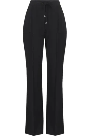 Joseph Ribkoff Bukser, Dame, Sort, 3XL, Elegante sorte vide bukser