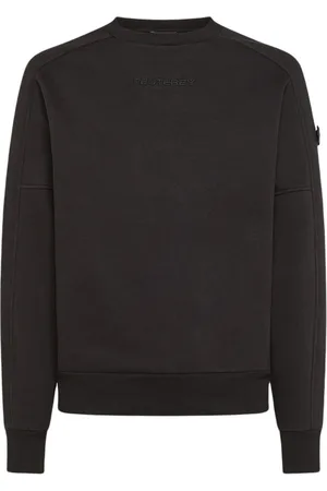 Peuterey Sweathshirts & Hoodies, Herre, Sort, S, Bomuld, Cozy Tech-Touch Sweater