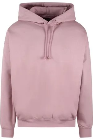 Y-3 Sweathshirts & Hoodies, Herre, Lyserød, XS, Bomuld, Terry Hoodie med Oversized Snørehætte