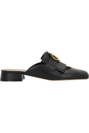 VALENTINO GARAVANI Sko, Dame, Sort, 41 EU, Uld, VLogo Signature Mules