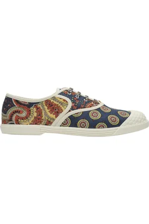 VALENTINO GARAVANI Sko, Herre, Flerfarvet, 42 1/2 EU, Bomuld, Low Top Sneaker Ny Model