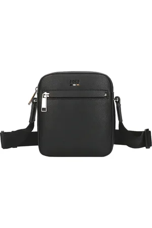 HUGO BOSS Taske, Herre, Sort, ONE SIZE, Læder, Modern Reporter Bag Ray_NS Zip