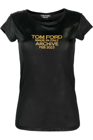 Tom Ford Top, Dame, Sort, XS, T-Shirt