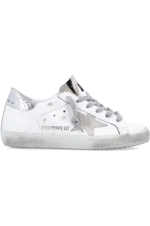 Golden Goose Sko, Dame, Hvid, 36 EU, Uld, Super-Star Sneakers