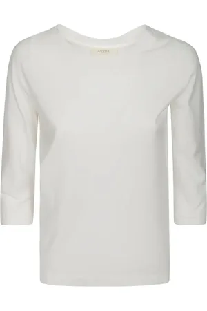 ZANONE Top, Dame, Hvid, L, Uld, Stilfuld Strik Top