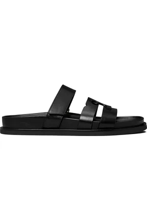 Tory Burch Sko, Dame, Sort, 39 EU, Læder, Ines Sport Slide
