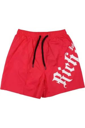 John Richmond Badetøj, Herre, Rød, M, Polyester, Traope Badetøj