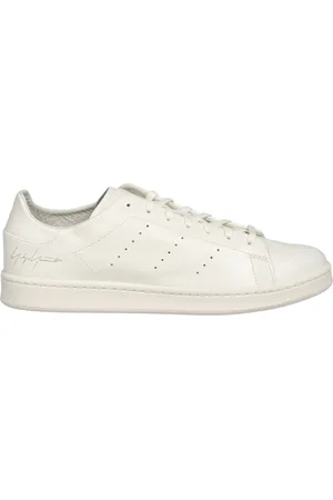 Y-3 Sko, Herre, Hvid, 43 1/2 EU, Læder, Stan Smith Sneakers